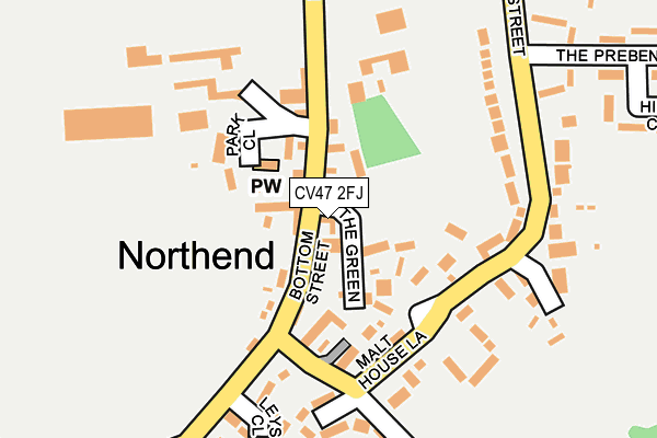 CV47 2FJ map - OS OpenMap – Local (Ordnance Survey) CV47 2FJ map - OS OpenMap – Local (Ordnance Survey)