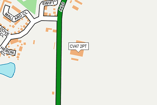CV47 2PT map - OS OpenMap – Local (Ordnance Survey) CV47 2PT map - OS OpenMap – Local (Ordnance Survey)