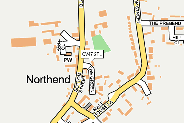 CV47 2TL map - OS OpenMap – Local (Ordnance Survey) CV47 2TL map - OS OpenMap – Local (Ordnance Survey)