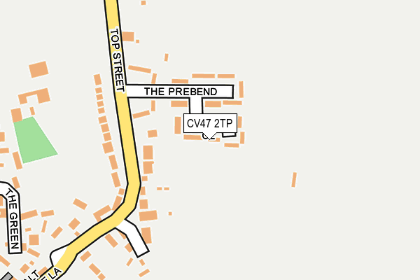 CV47 2TP map - OS OpenMap – Local (Ordnance Survey) CV47 2TP map - OS OpenMap – Local (Ordnance Survey)