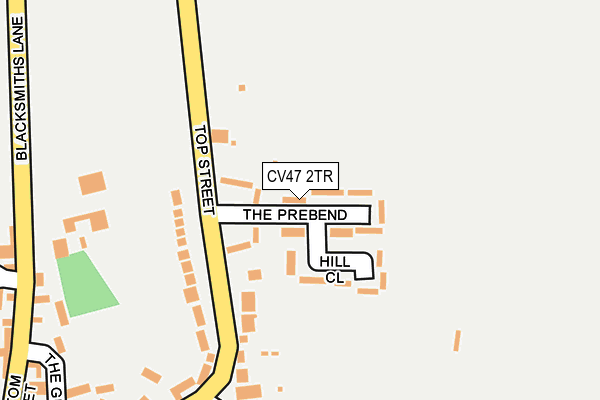 CV47 2TR map - OS OpenMap – Local (Ordnance Survey) CV47 2TR map - OS OpenMap – Local (Ordnance Survey)