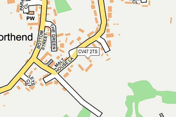 CV47 2TS map - OS OpenMap – Local (Ordnance Survey) CV47 2TS map - OS OpenMap – Local (Ordnance Survey)