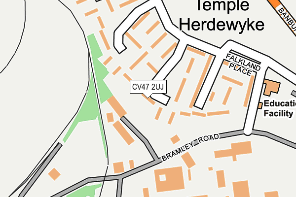 CV47 2UJ map - OS OpenMap – Local (Ordnance Survey) CV47 2UJ map - OS OpenMap – Local (Ordnance Survey)