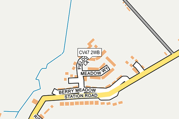 CV47 2WB map - OS OpenMap – Local (Ordnance Survey) CV47 2WB map - OS OpenMap – Local (Ordnance Survey)