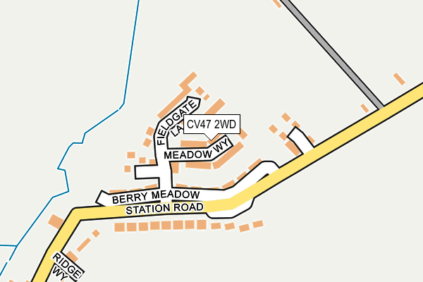 CV47 2WD map - OS OpenMap – Local (Ordnance Survey) CV47 2WD map - OS OpenMap – Local (Ordnance Survey)