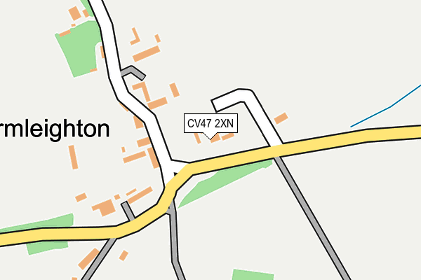CV47 2XN map - OS OpenMap – Local (Ordnance Survey) CV47 2XN map - OS OpenMap – Local (Ordnance Survey)