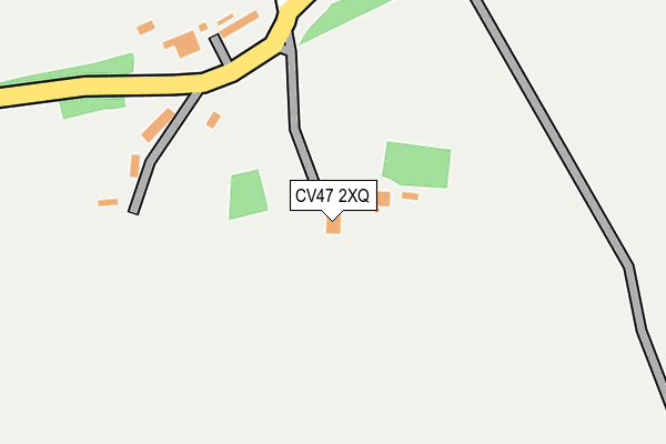 CV47 2XQ map - OS OpenMap – Local (Ordnance Survey) CV47 2XQ map - OS OpenMap – Local (Ordnance Survey)