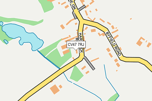 CV47 7RJ map - OS OpenMap – Local (Ordnance Survey) CV47 7RJ map - OS OpenMap – Local (Ordnance Survey)