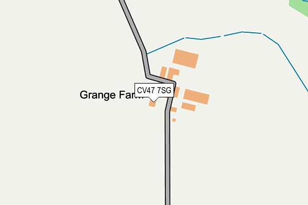 CV47 7SG map - OS OpenMap – Local (Ordnance Survey) CV47 7SG map - OS OpenMap – Local (Ordnance Survey)