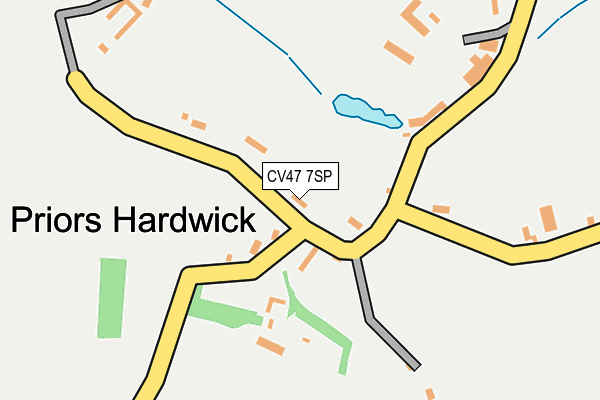 CV47 7SP map - OS OpenMap – Local (Ordnance Survey) CV47 7SP map - OS OpenMap – Local (Ordnance Survey)