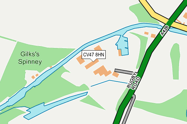 CV47 8HN map - OS OpenMap – Local (Ordnance Survey) CV47 8HN map - OS OpenMap – Local (Ordnance Survey)