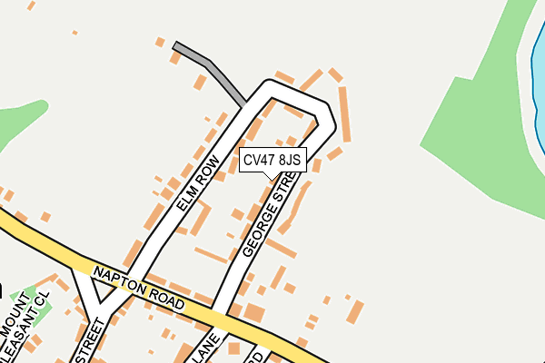 CV47 8JS map - OS OpenMap – Local (Ordnance Survey) CV47 8JS map - OS OpenMap – Local (Ordnance Survey)