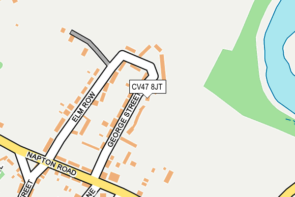 CV47 8JT map - OS OpenMap – Local (Ordnance Survey) CV47 8JT map - OS OpenMap – Local (Ordnance Survey)