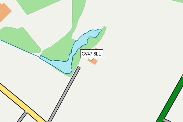CV47 8LL map - OS OpenMap – Local (Ordnance Survey) CV47 8LL map - OS OpenMap – Local (Ordnance Survey)