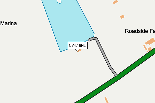 CV47 8NL map - OS OpenMap – Local (Ordnance Survey) CV47 8NL map - OS OpenMap – Local (Ordnance Survey)