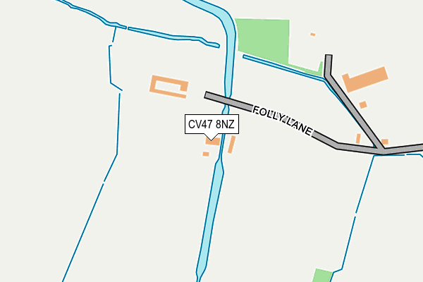 CV47 8NZ map - OS OpenMap – Local (Ordnance Survey) CV47 8NZ map - OS OpenMap – Local (Ordnance Survey)