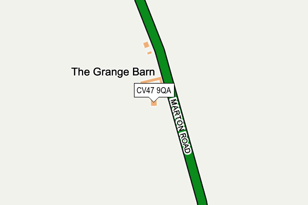 CV47 9QA map - OS OpenMap – Local (Ordnance Survey) CV47 9QA map - OS OpenMap – Local (Ordnance Survey)