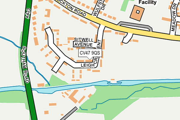 CV47 9QS map - OS OpenMap – Local (Ordnance Survey) CV47 9QS map - OS OpenMap – Local (Ordnance Survey)