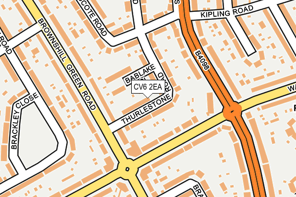 CV6 2EA maps, stats, and open data