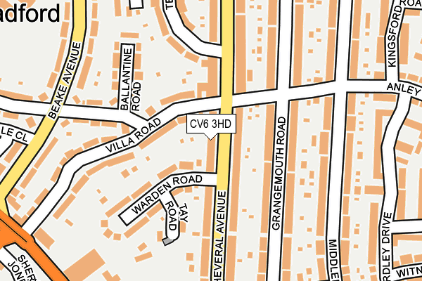 CV6 3HD maps, stats, and open data