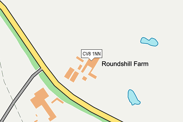 CV8 1NN map - OS OpenMap – Local (Ordnance Survey) CV8 1NN map - OS OpenMap – Local (Ordnance Survey)