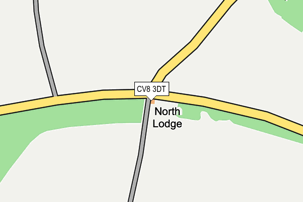 CV8 3DT map - OS OpenMap – Local (Ordnance Survey) CV8 3DT map - OS OpenMap – Local (Ordnance Survey)