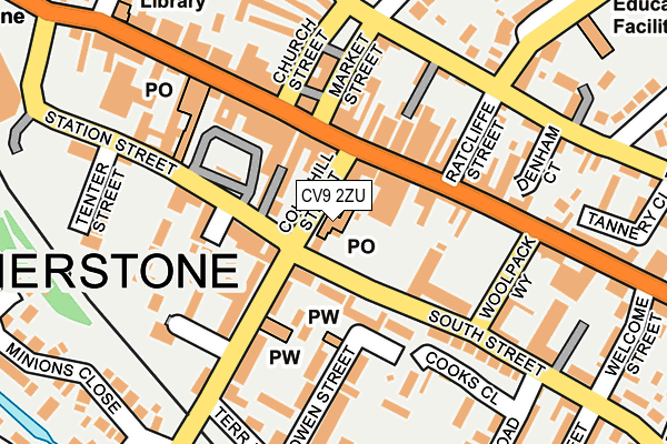 CV9 2ZU map - OS OpenMap – Local (Ordnance Survey) CV9 2ZU map - OS OpenMap – Local (Ordnance Survey)