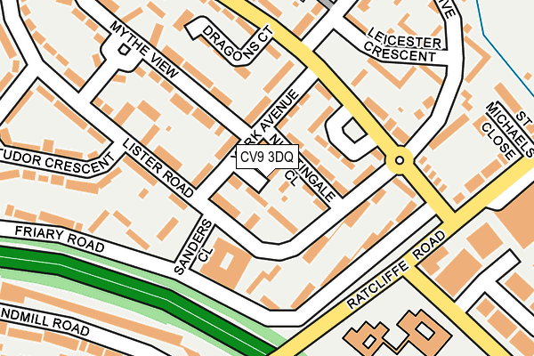 CV9 3DQ map - OS OpenMap – Local (Ordnance Survey) CV9 3DQ map - OS OpenMap – Local (Ordnance Survey)