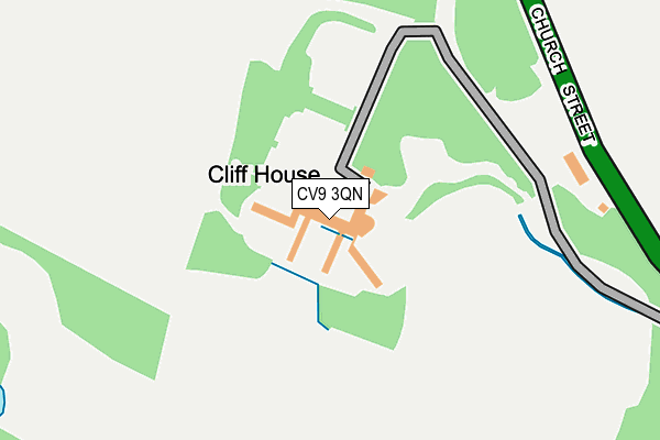 CV9 3QN map - OS OpenMap – Local (Ordnance Survey)