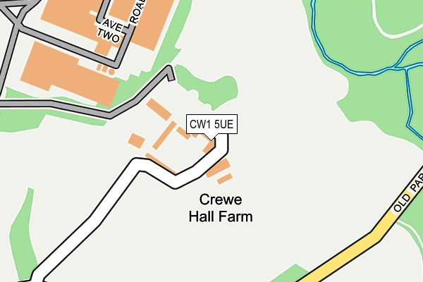 CW1 5UE map - OS OpenMap – Local (Ordnance Survey) CW1 5UE map - OS OpenMap – Local (Ordnance Survey)