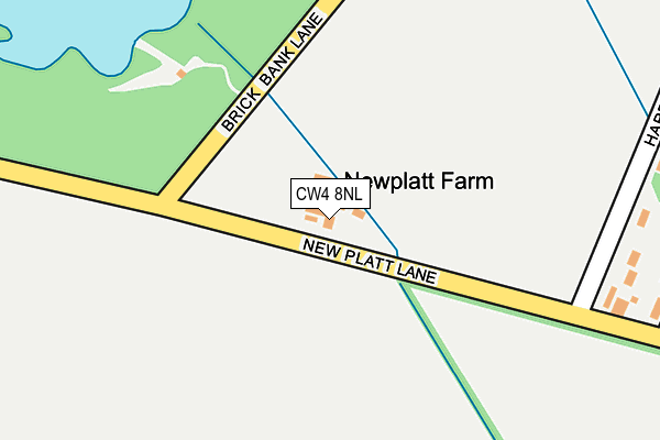 CW4 8NL map - OS OpenMap – Local (Ordnance Survey) CW4 8NL map - OS OpenMap – Local (Ordnance Survey)