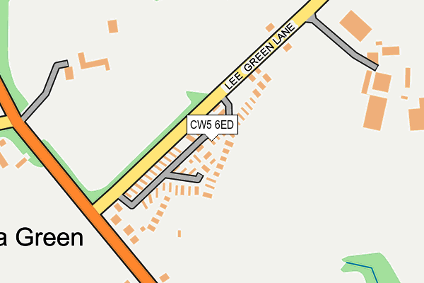 CW5 6ED map - OS OpenMap – Local (Ordnance Survey) CW5 6ED map - OS OpenMap – Local (Ordnance Survey)