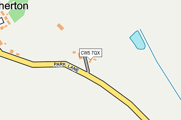 CW5 7QX map - OS OpenMap – Local (Ordnance Survey) CW5 7QX map - OS OpenMap – Local (Ordnance Survey)