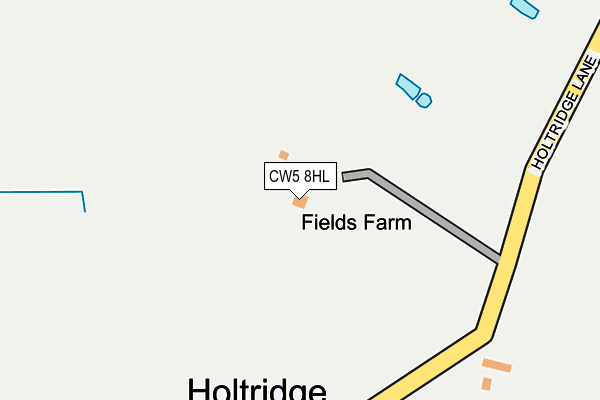 CW5 8HL map - OS OpenMap – Local (Ordnance Survey) CW5 8HL map - OS OpenMap – Local (Ordnance Survey)