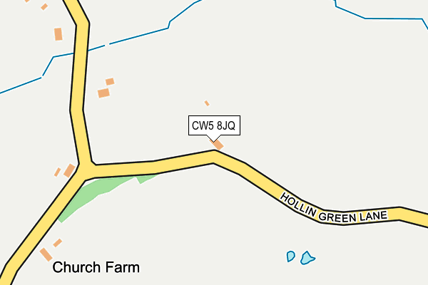 CW5 8JQ map - OS OpenMap – Local (Ordnance Survey) CW5 8JQ map - OS OpenMap – Local (Ordnance Survey)