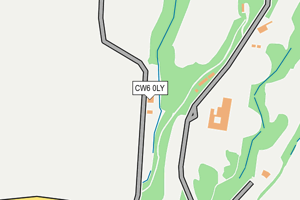 CW6 0LY map - OS OpenMap – Local (Ordnance Survey) CW6 0LY map - OS OpenMap – Local (Ordnance Survey)