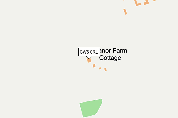 CW6 0RL map - OS OpenMap – Local (Ordnance Survey) CW6 0RL map - OS OpenMap – Local (Ordnance Survey)