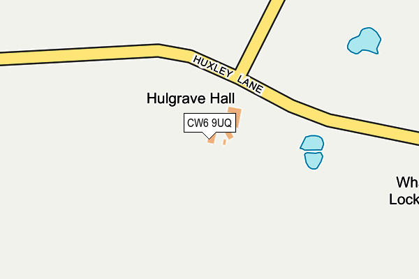 CW6 9UQ map - OS OpenMap – Local (Ordnance Survey) CW6 9UQ map - OS OpenMap – Local (Ordnance Survey)
