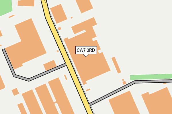 CW7 3RD map - OS OpenMap – Local (Ordnance Survey) CW7 3RD map - OS OpenMap – Local (Ordnance Survey)