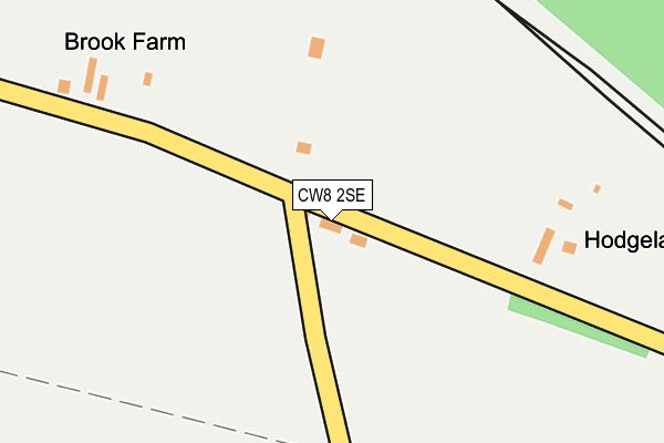CW8 2SE map - OS OpenMap – Local (Ordnance Survey) CW8 2SE map - OS OpenMap – Local (Ordnance Survey)