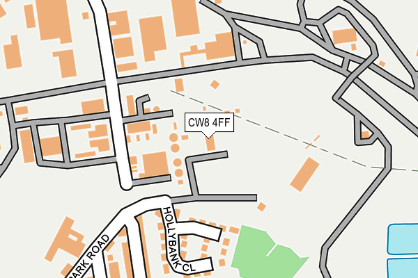 CW8 4FF map - OS OpenMap – Local (Ordnance Survey) CW8 4FF map - OS OpenMap – Local (Ordnance Survey)