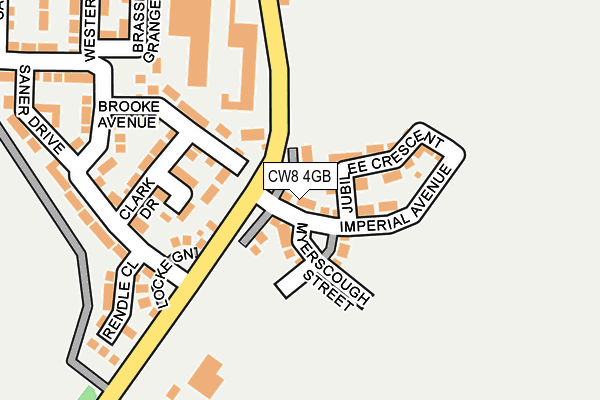 CW8 4GB map - OS OpenMap – Local (Ordnance Survey) CW8 4GB map - OS OpenMap – Local (Ordnance Survey)
