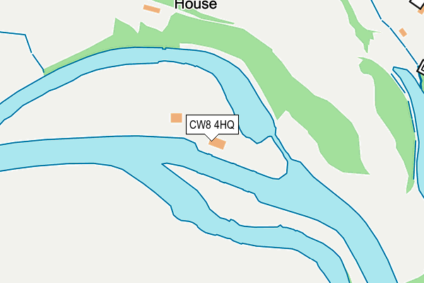 CW8 4HQ map - OS OpenMap – Local (Ordnance Survey) CW8 4HQ map - OS OpenMap – Local (Ordnance Survey)
