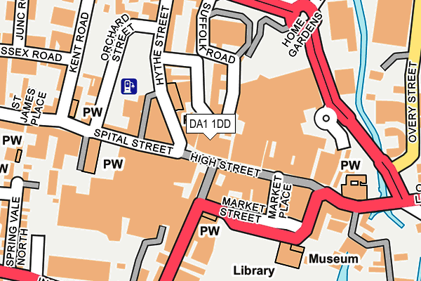 DA1 1DD map - OS OpenMap – Local (Ordnance Survey) DA1 1DD map - OS OpenMap – Local (Ordnance Survey)