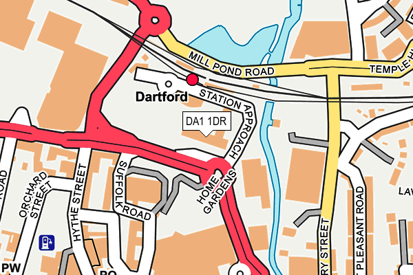 DA1 1DR map - OS OpenMap – Local (Ordnance Survey) DA1 1DR map - OS OpenMap – Local (Ordnance Survey)