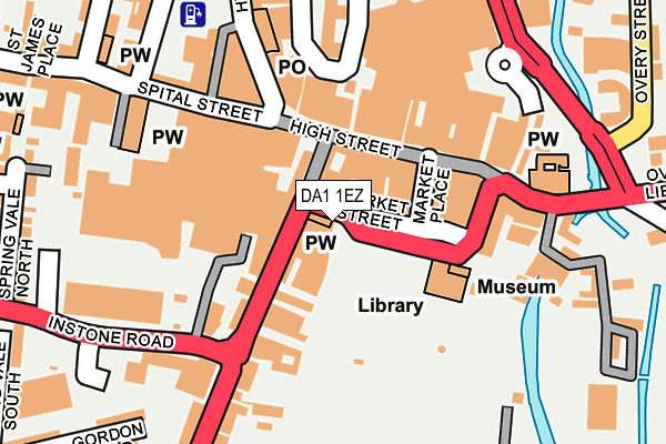 DA1 1EZ map - OS OpenMap – Local (Ordnance Survey) DA1 1EZ map - OS OpenMap – Local (Ordnance Survey)