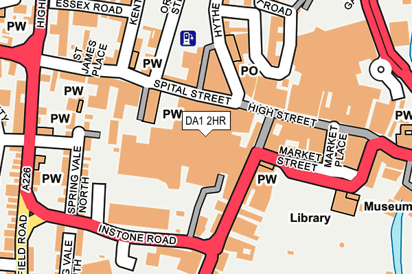 DA1 2HR map - OS OpenMap – Local (Ordnance Survey) DA1 2HR map - OS OpenMap – Local (Ordnance Survey)