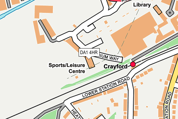 DA1 4HR map - OS OpenMap – Local (Ordnance Survey) DA1 4HR map - OS OpenMap – Local (Ordnance Survey)