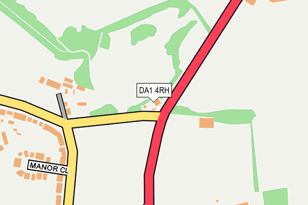 DA1 4RH map - OS OpenMap – Local (Ordnance Survey) DA1 4RH map - OS OpenMap – Local (Ordnance Survey)