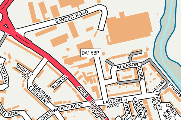 DA1 5BP map - OS OpenMap – Local (Ordnance Survey) DA1 5BP map - OS OpenMap – Local (Ordnance Survey)